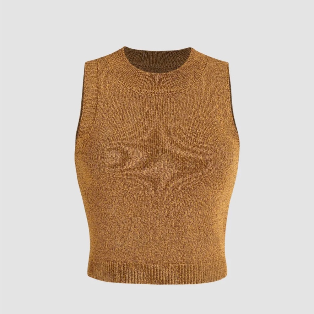 Cider Gradient Knit tank top